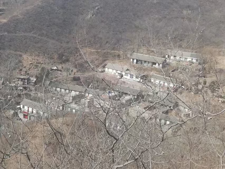 A small mountain village in Baoding